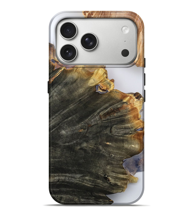 iPhone 17 Pro Max Wood Live Edge Phone Case - Toccara (Clear, 787753)