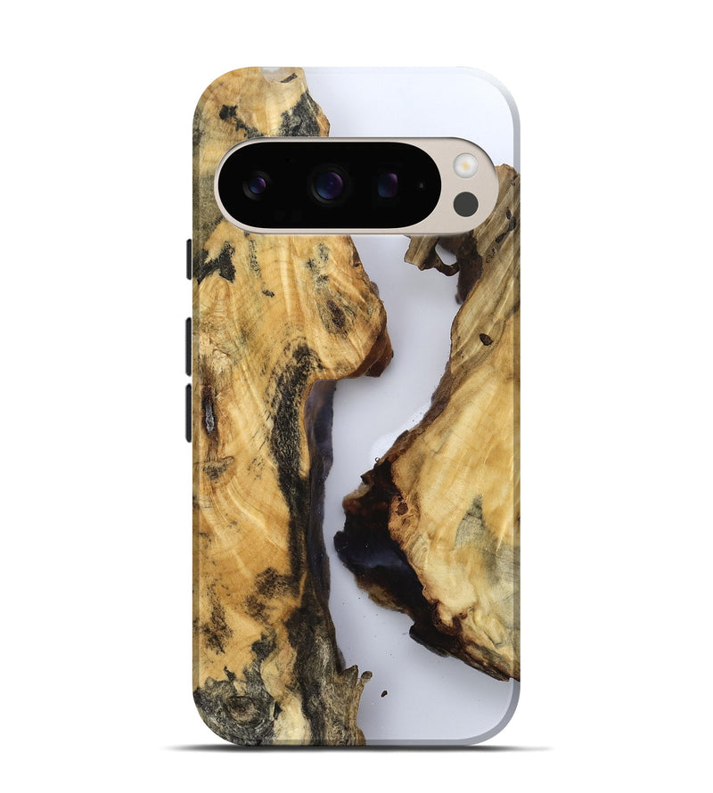 Pixel 10 Pro Wood Live Edge Phone Case - Ameer (Clear, 787757)