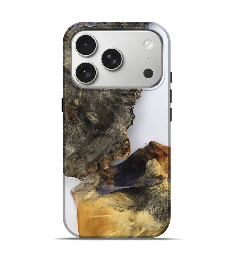 iPhone 17 Pro Wood Live Edge Phone Case - Atticus (Clear, 787767)