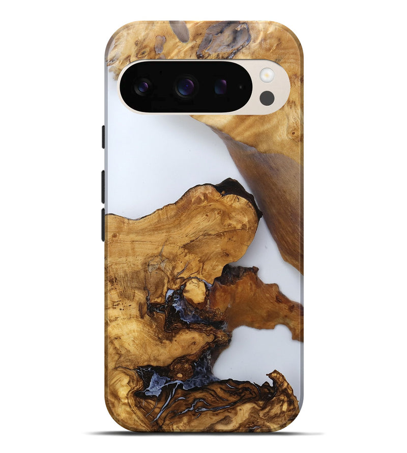 Pixel 10 Pro XL Wood Live Edge Phone Case - Nelle (Clear, 787769)