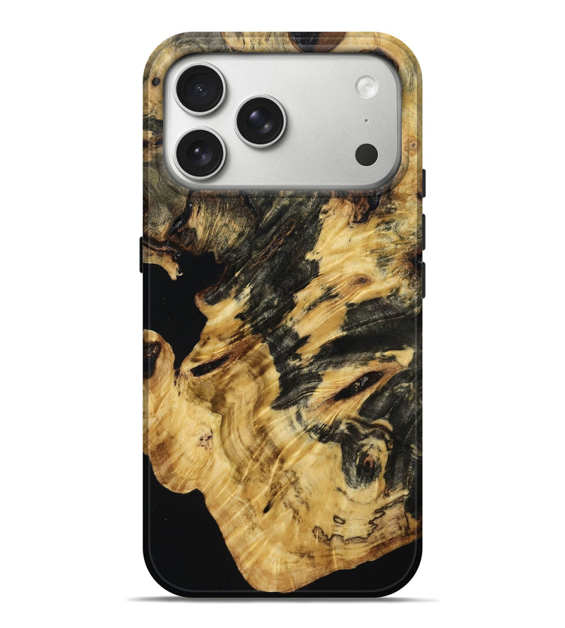 iPhone 17 Pro Max Wood Live Edge Phone Case - Whitley (Wood Burl, 787774)