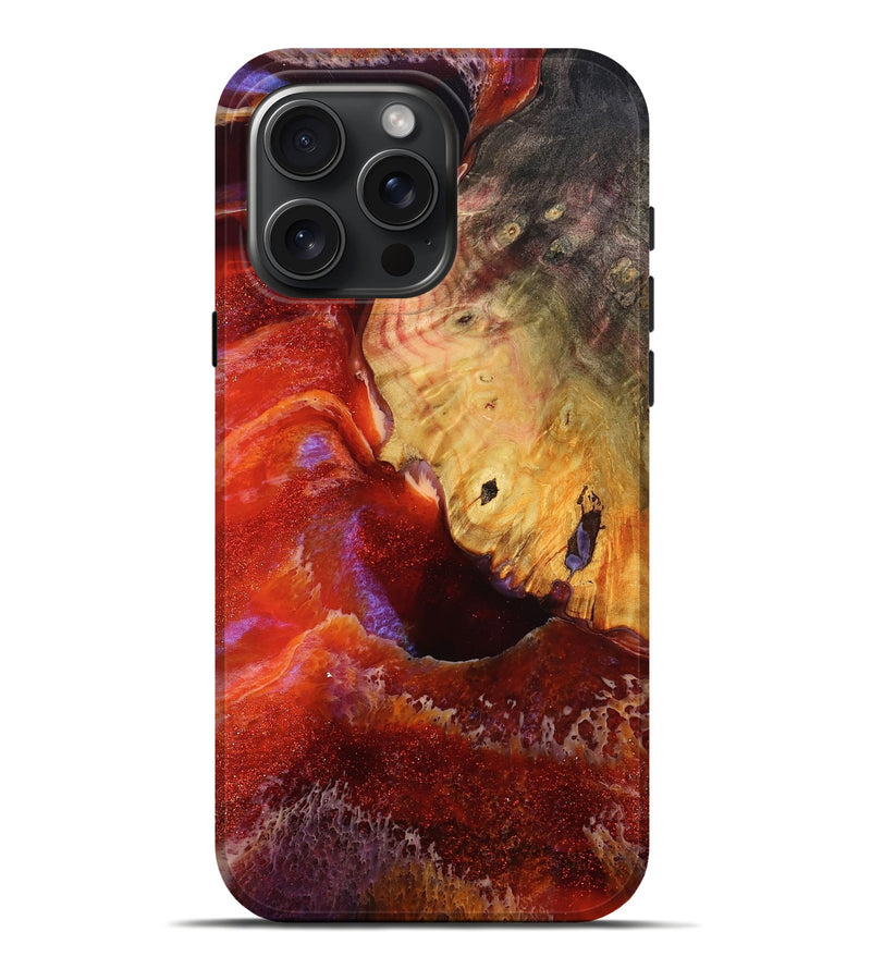 iPhone 16 Pro Max Wood Live Edge Phone Case - Dante (Vapor, 787791)