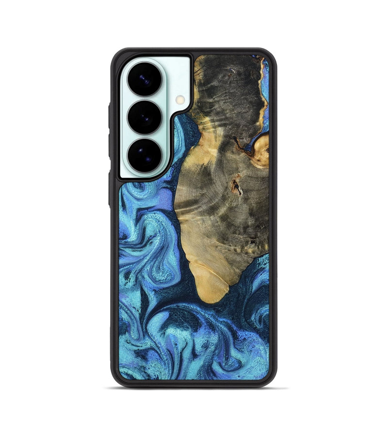 Galaxy S26 Wood Phone Case - Otto (Blue, 787842)