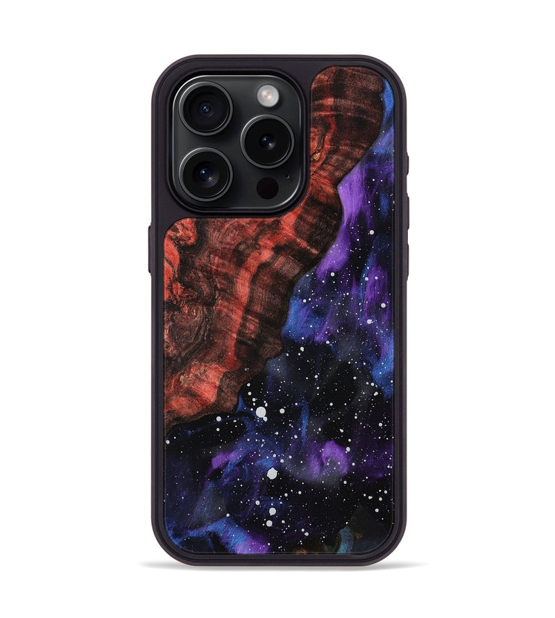 iPhone 15 Pro Wood Phone Case - Taurean (Cosmos, 787847)