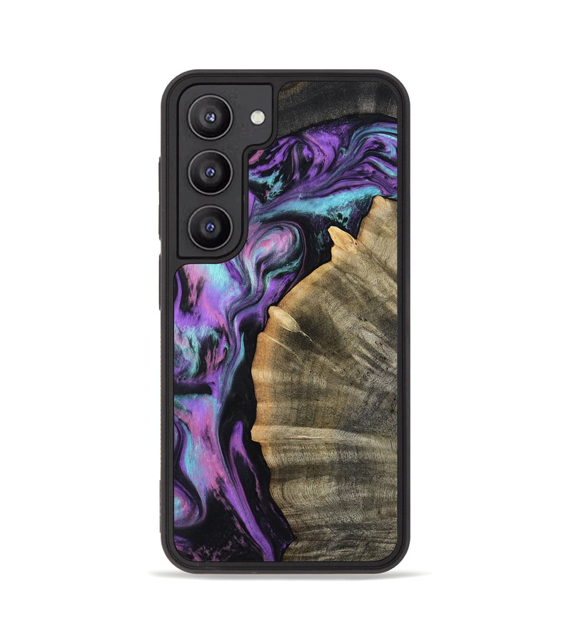 Galaxy S23 Wood Phone Case - Sandi (Purple, 787932)