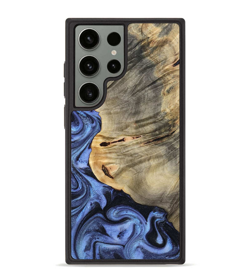 Galaxy S23 Ultra Wood Phone Case - Dani (Blue, 788019)