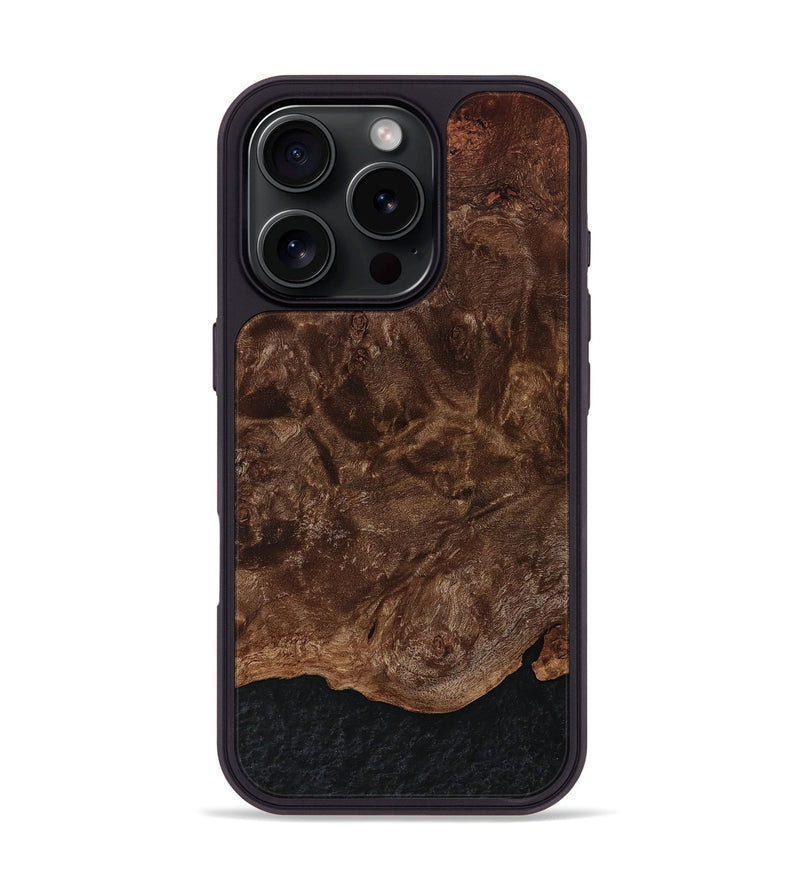iPhone 16 Pro Wood Phone Case - Declan (Wood Burl, 788040)
