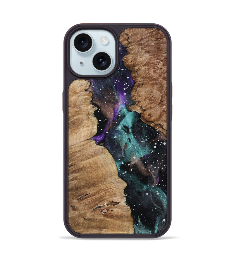 iPhone 15 Wood Phone Case - Karie (Cosmos, 788072)