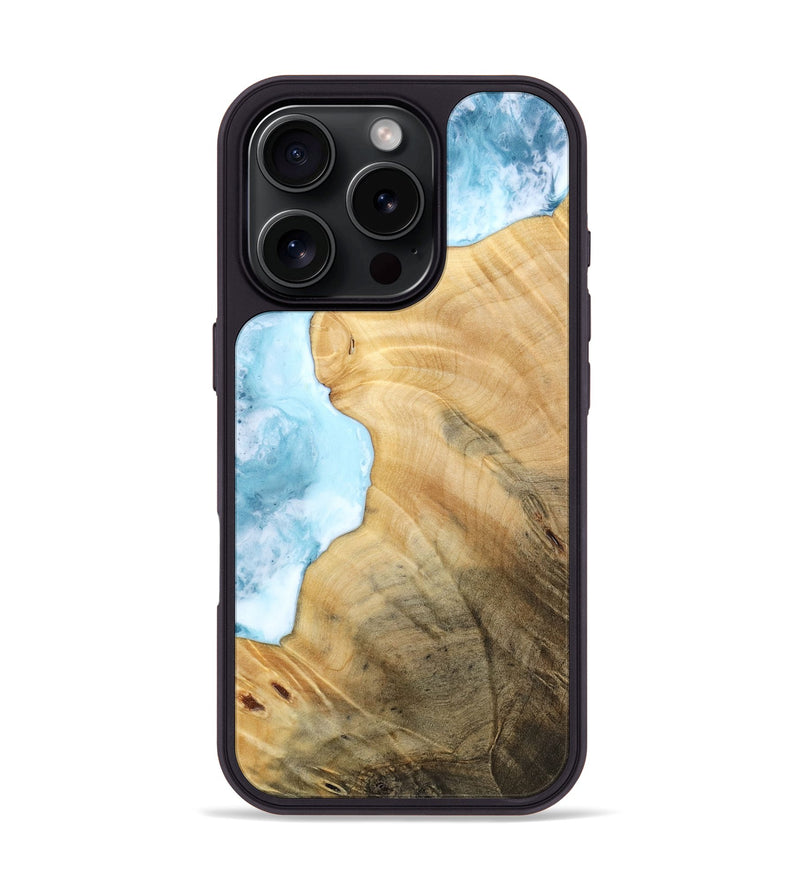 iPhone 16 Pro Wood Phone Case - Paige (Coastal, 788081)