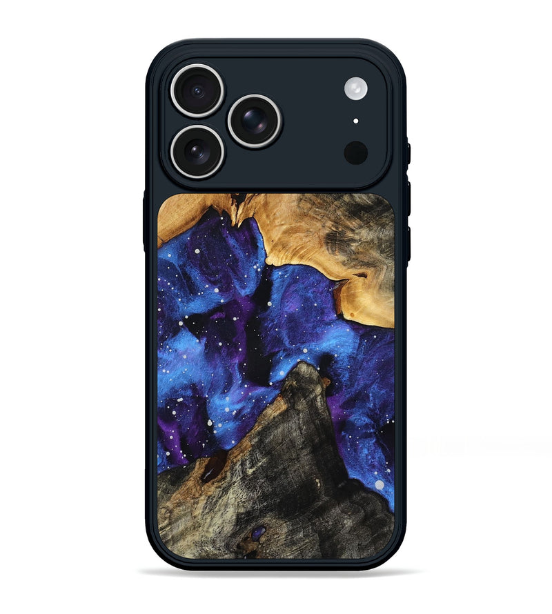 iPhone 17 Pro Max Wood Phone Case - Azul (Cosmos, 788105)