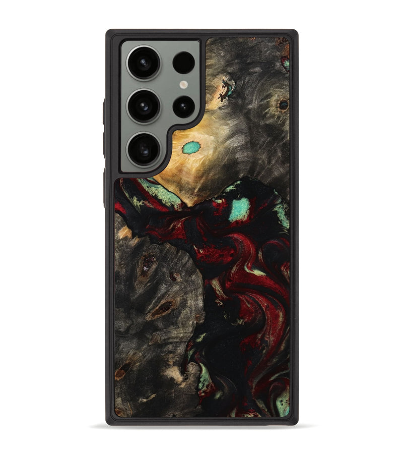 Galaxy S23 Ultra Wood Phone Case - Loyal (Red, 788184)
