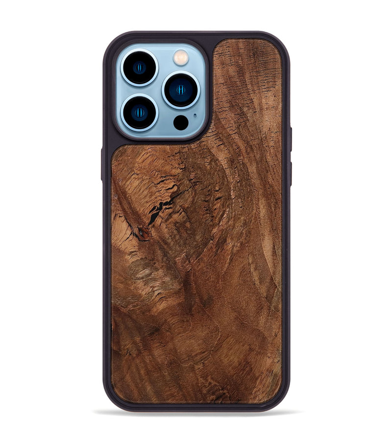 iPhone 14 Pro Max Wood Phone Case - Edgar (Wood Burl, 788202)