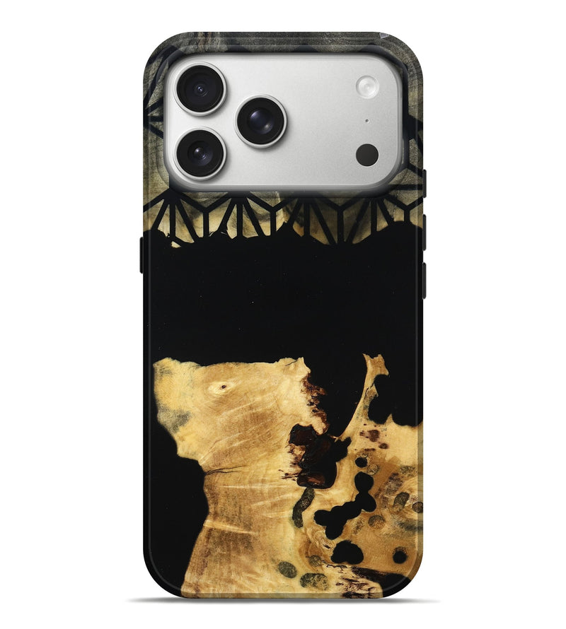 iPhone 17 Pro Max Wood Live Edge Phone Case - Terry (Pattern, 788260)
