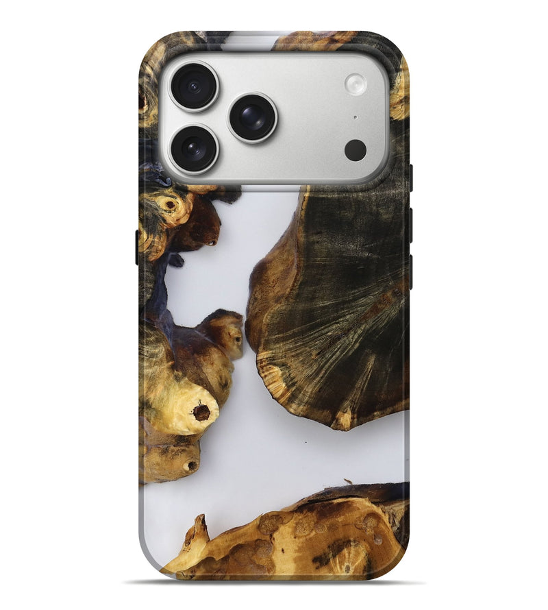 iPhone 17 Pro Max Wood Live Edge Phone Case - Liddie (Clear, 788264)