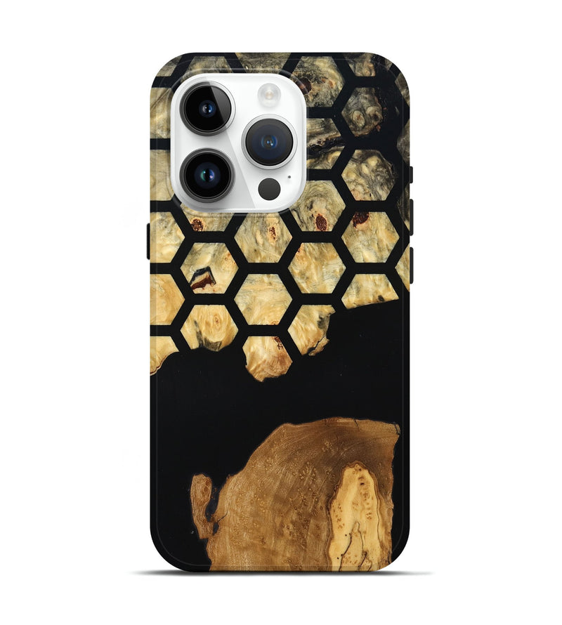 iPhone 15 Pro Wood Live Edge Phone Case - Durward (Pattern, 788267)