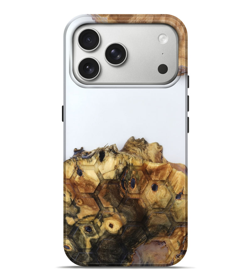 iPhone 17 Pro Max Wood Live Edge Phone Case - Ike (Clear, 788268)