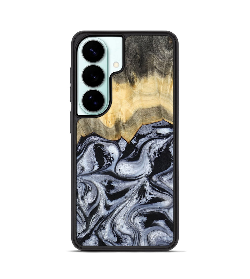 Galaxy S26 Wood Phone Case - Krew (Black & White, 788343)