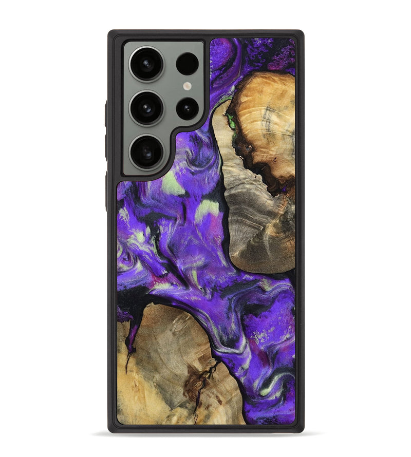 Galaxy S23 Ultra Wood Phone Case - Cole (Purple, 788361)