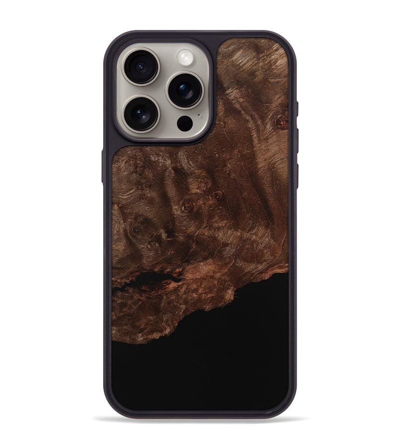 iPhone 15 Pro Max Wood Phone Case - August (Wood Burl, 788492)