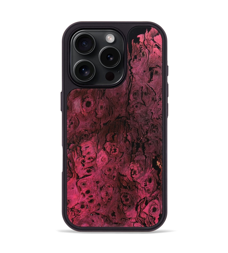 iPhone 16 Pro Wood Phone Case - Elmo (Wood Burl, 788494)