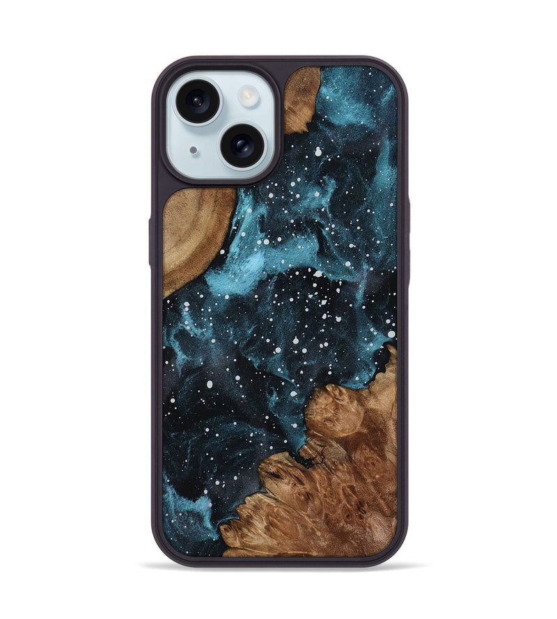 iPhone 15 Wood Phone Case - Nico (Cosmos, 788499)