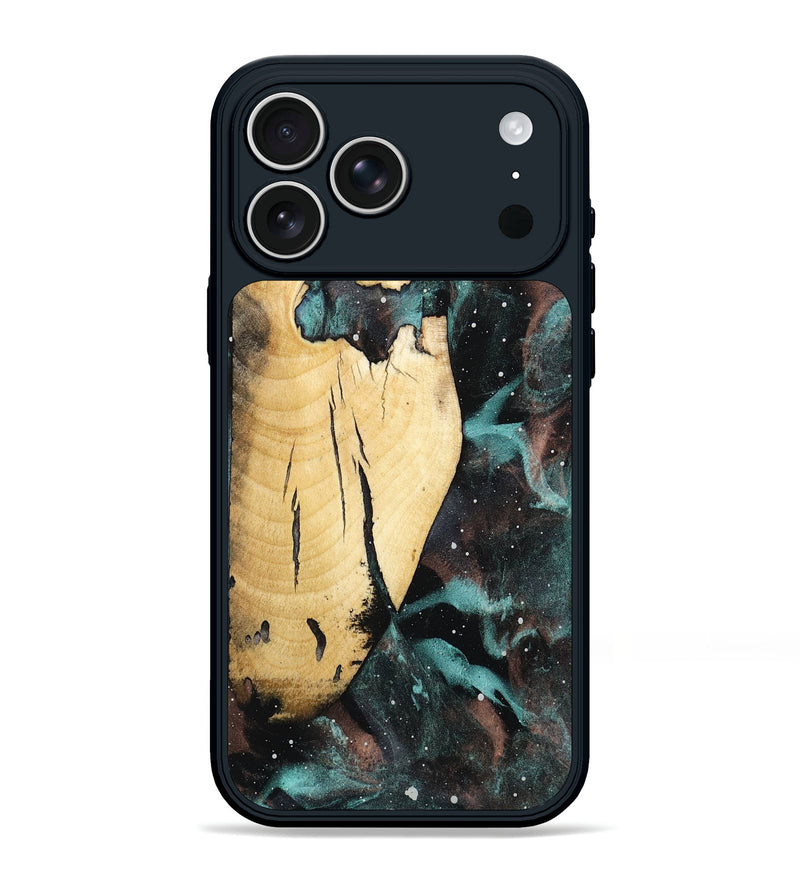 iPhone 17 Pro Max Wood Phone Case - Beryl (Cosmos, 788544)