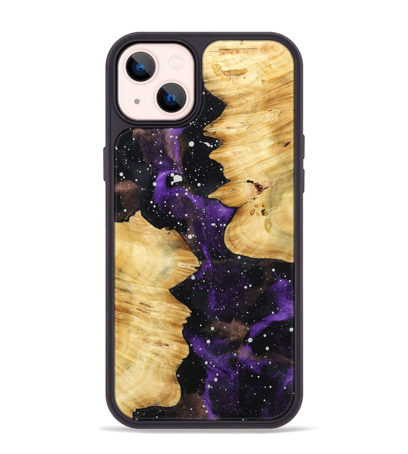 iPhone 14 Plus Wood Phone Case - Lilly (Cosmos, 788562)