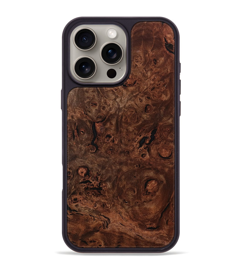 iPhone 16 Pro Max Wood Phone Case - Gerhard (Wood Burl, 788723)