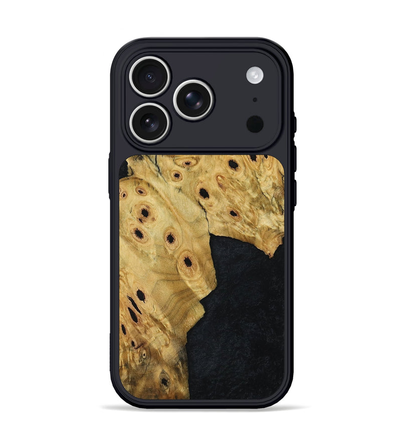 iPhone 17 Pro Wood Phone Case - Malik (Wood Burl, 788727)