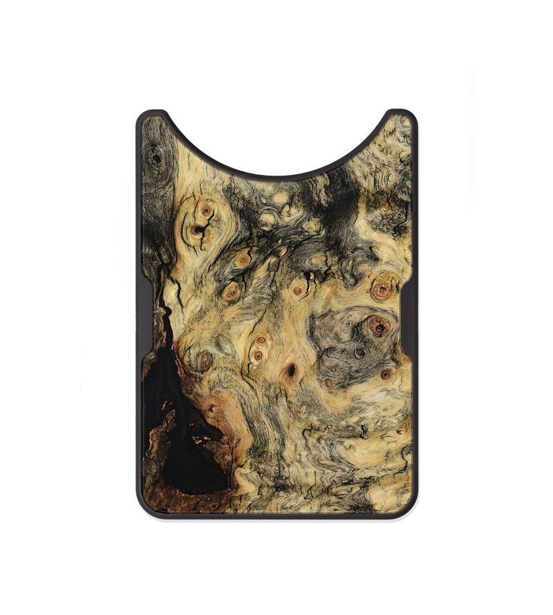 Alloy Wood Wallet - Aretha (Wood Burl, 788730)