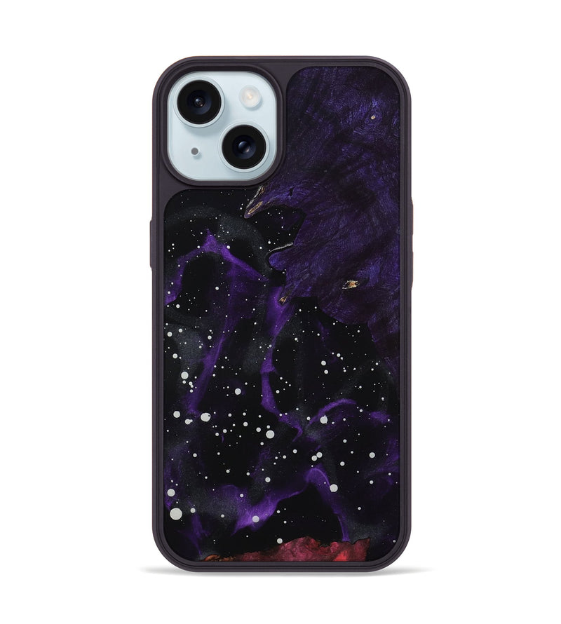 iPhone 15 Wood Phone Case - Tomeka (Cosmos, 788757)