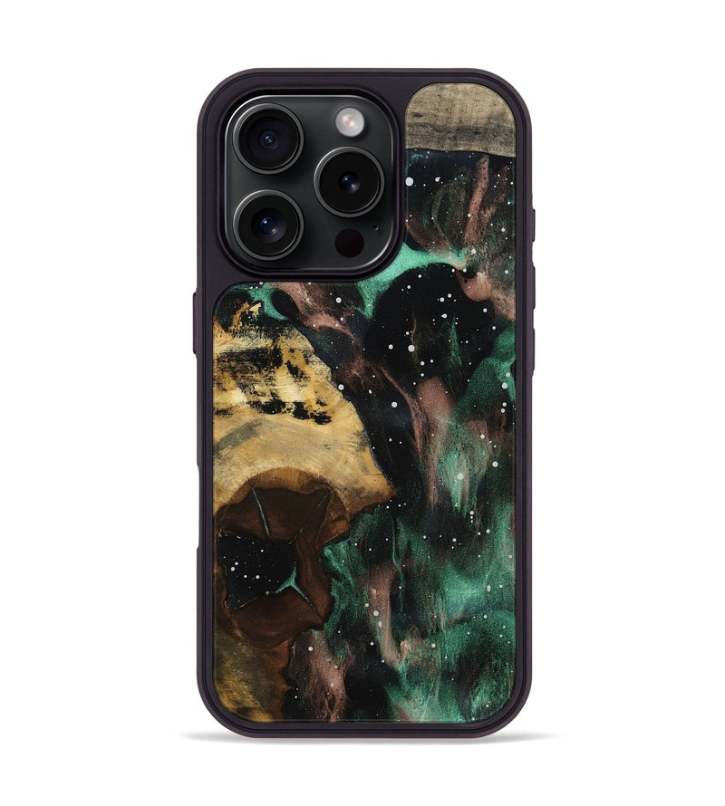 iPhone 16 Pro Wood Phone Case - Thad (Cosmos, 788773)