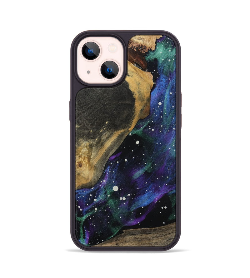 iPhone 14 Wood Phone Case - Britny (Cosmos, 788776)