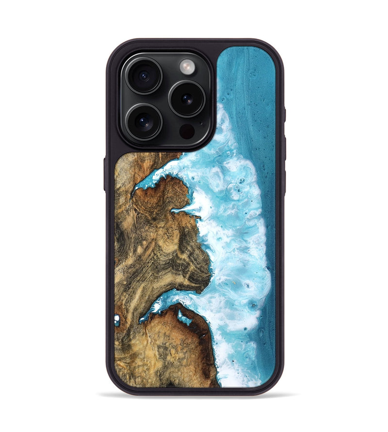 iPhone 15 Pro Wood Phone Case - Kaya (Coastal, 788816)