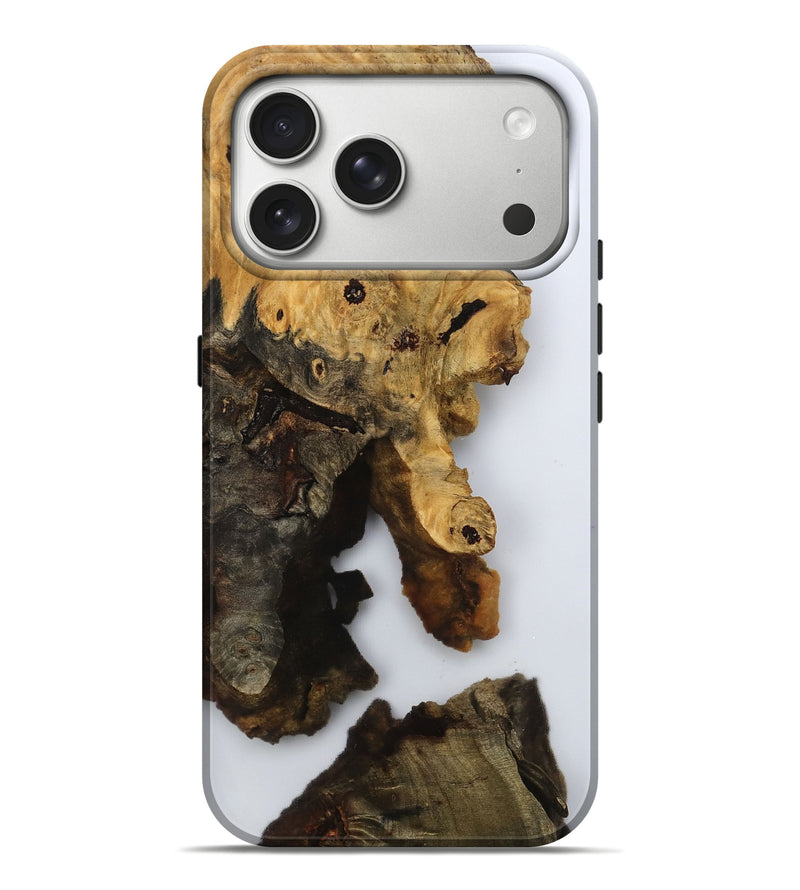 iPhone 17 Pro Max Wood Live Edge Phone Case - Darien (Clear, 788841)