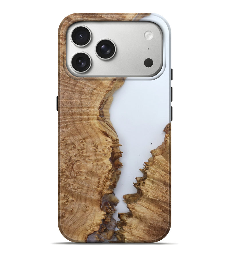 iPhone 17 Pro Max Wood Live Edge Phone Case - Ned (Clear, 788848)