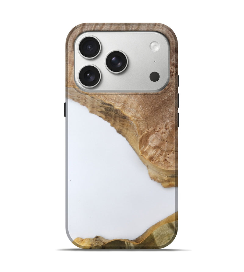 iPhone 17 Pro Wood Live Edge Phone Case - Shmuel (Clear, 788850)