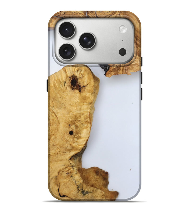 iPhone 17 Pro Max Wood Live Edge Phone Case - Ainhoa (Clear, 788851)