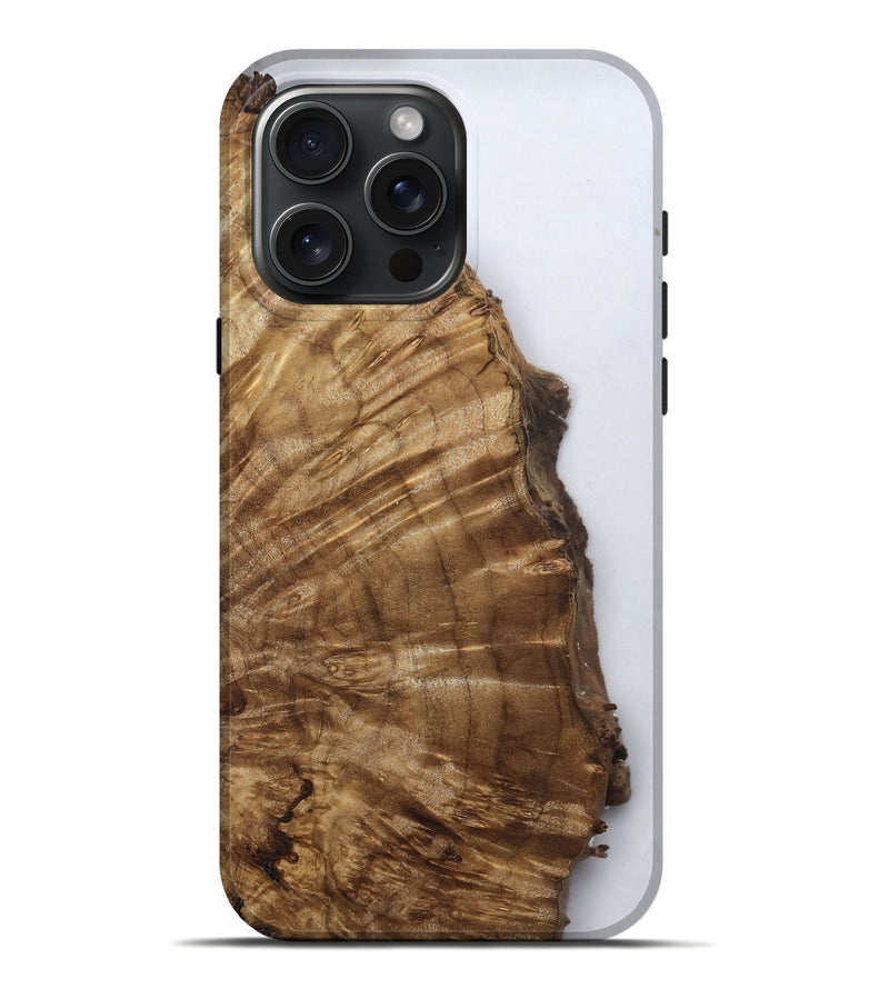 iPhone 16 Pro Max Wood Live Edge Phone Case - Horatio (Clear, 788856)