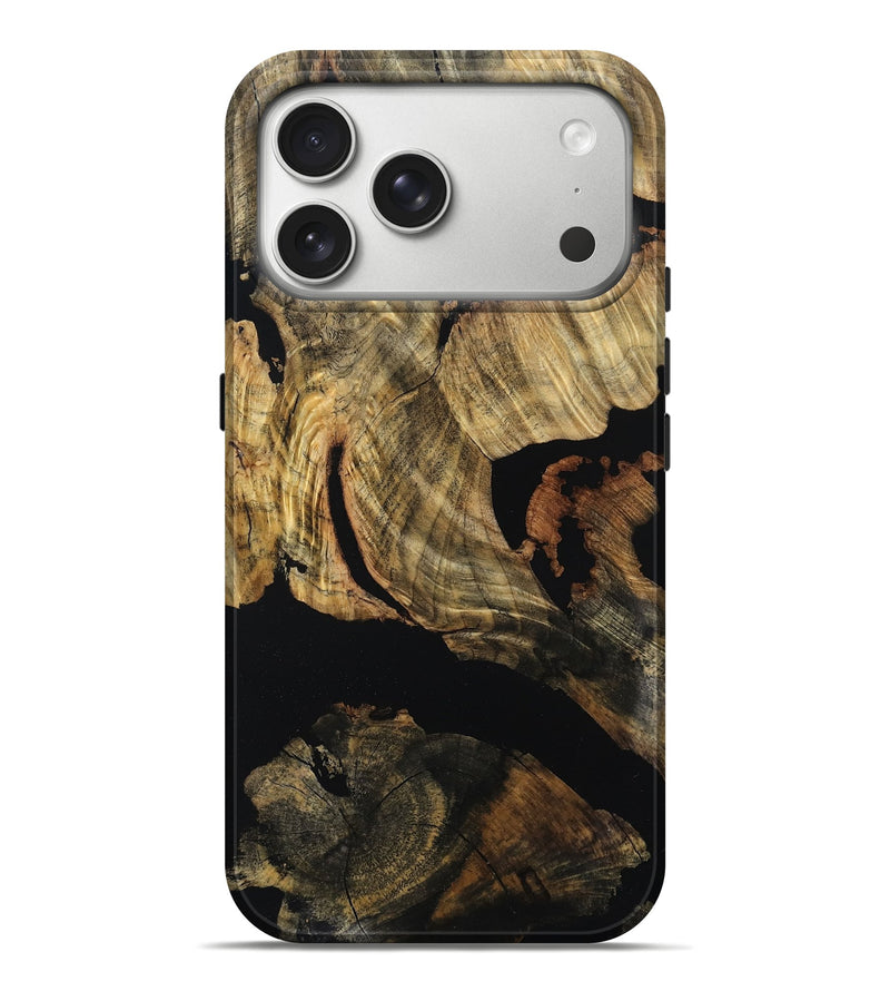 iPhone 17 Pro Max Wood Live Edge Phone Case - Gust (Wood Burl, 788864)