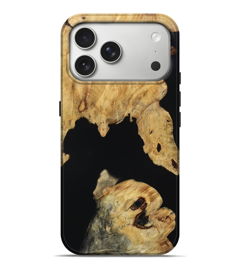 iPhone 17 Pro Max Wood Live Edge Phone Case - Easton (Wood Burl, 788868)
