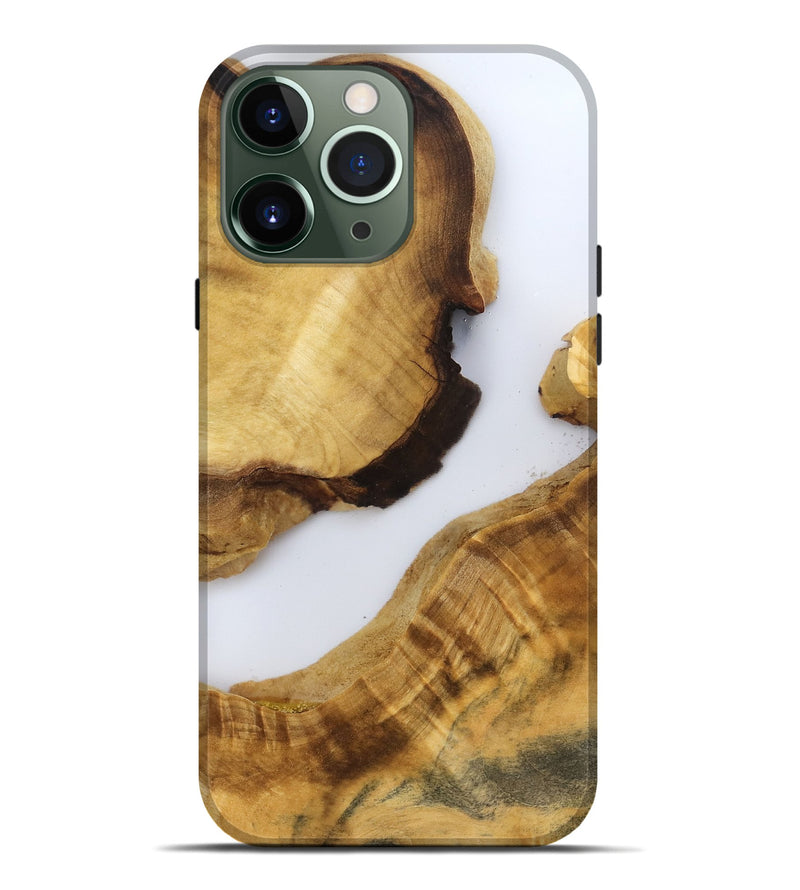 iPhone 13 Pro Max Wood Live Edge Phone Case - Shanna (Clear, 788895)