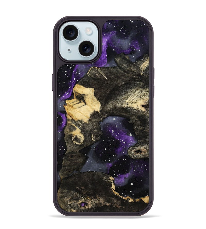 iPhone 15 Plus Wood Phone Case - Vince (Cosmos, 788993)