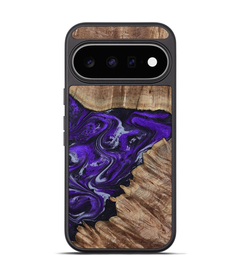 Pixel 11 Wood Phone Case - Peggie (Purple, 789020)