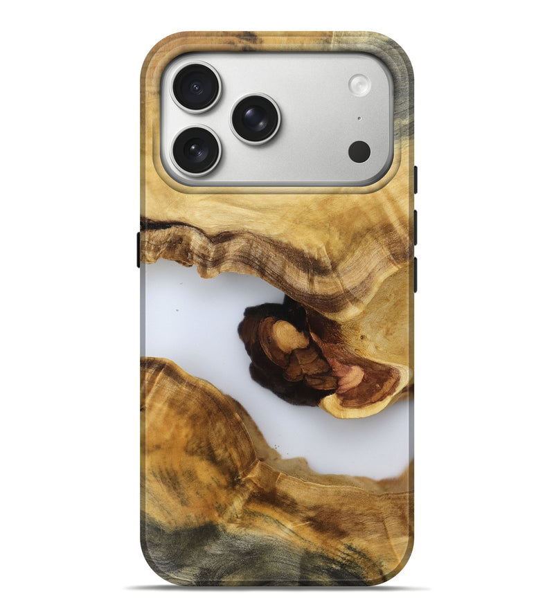 iPhone 17 Pro Max Wood Live Edge Phone Case - Koby (Clear, 789066)