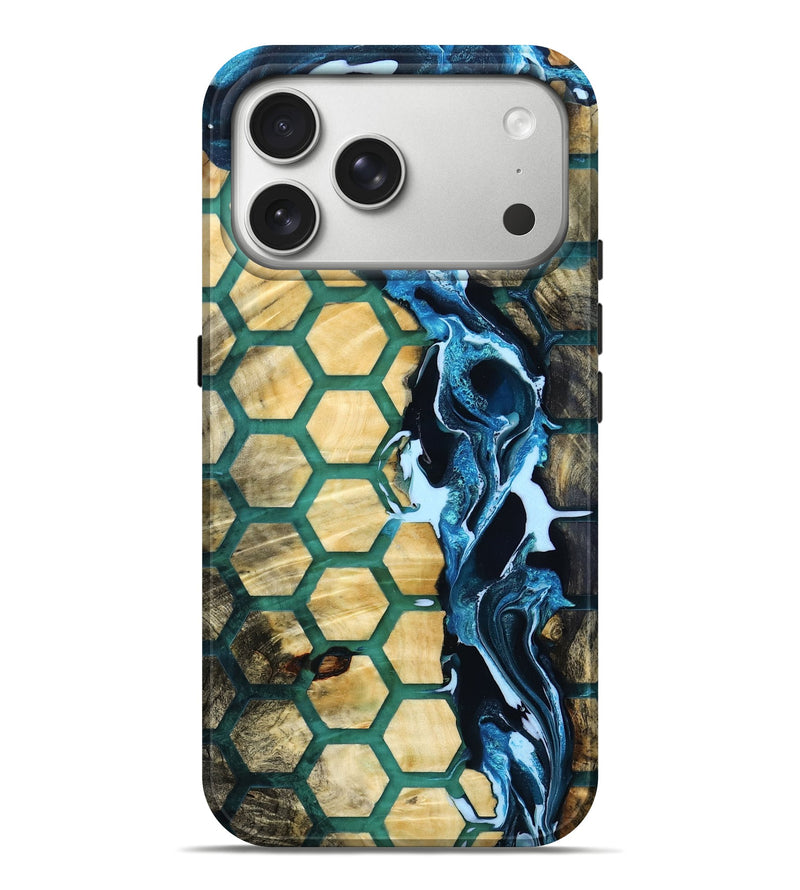 iPhone 17 Pro Max Wood Live Edge Phone Case - Malaya (Pattern, 789076)