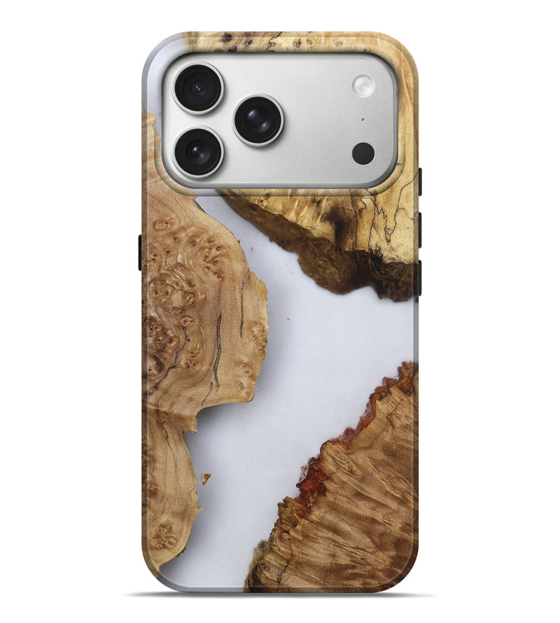 iPhone 17 Pro Max Wood Live Edge Phone Case - Duane (Clear, 789078)