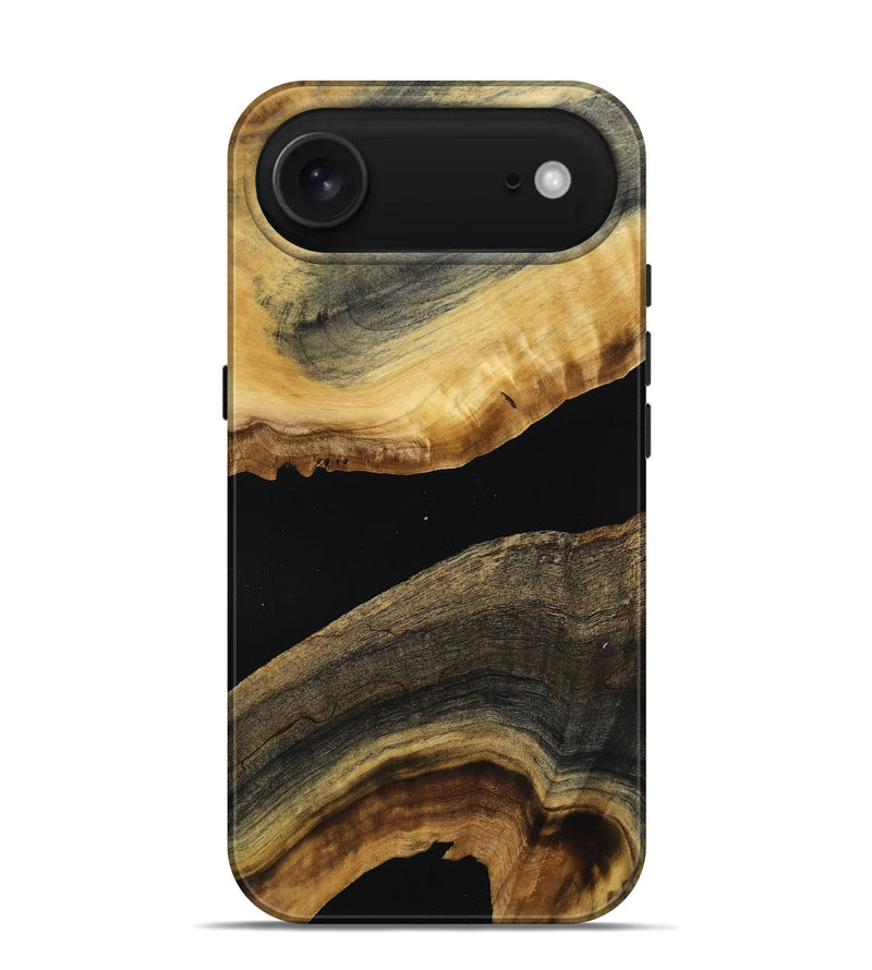 iPhone 17 Air Wood Live Edge Phone Case - Lennie (Wood Burl, 789092)