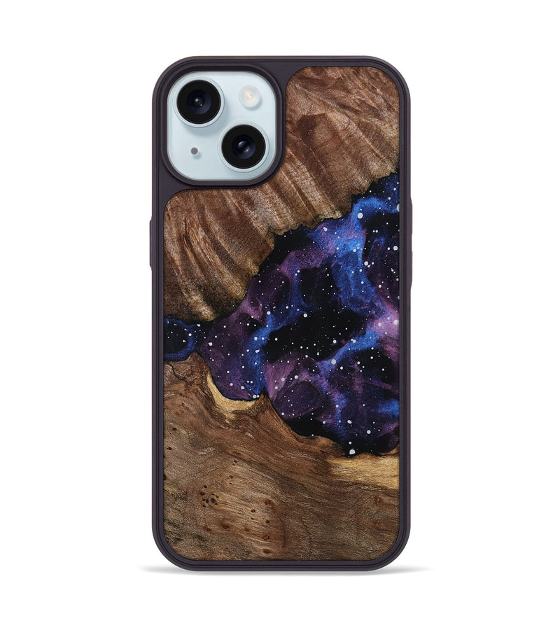 iPhone 15 Wood Phone Case - Vena (Cosmos, 789168)