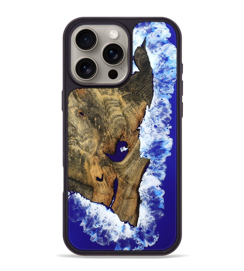 iPhone 16 Pro Max Wood Phone Case - Hulda (Coastal, 789230)